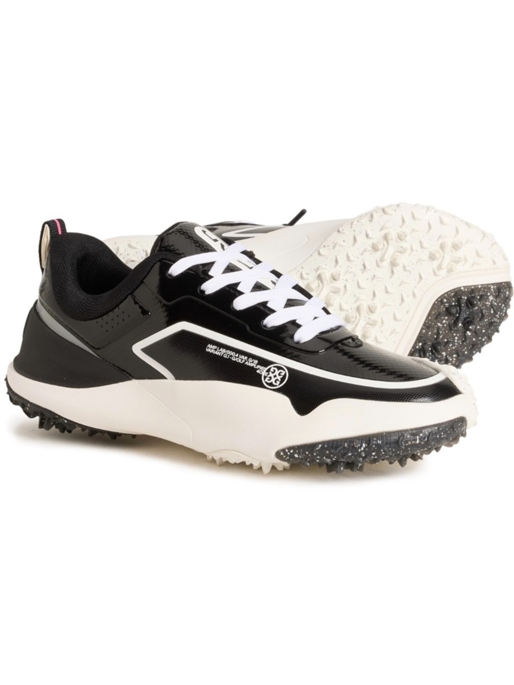 G/Fore Ltd.Ed. G/18 Women’s Golf Shoes Sneakers Spikeless Black Gloss NEW